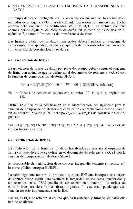 Mecanismos de firma digital